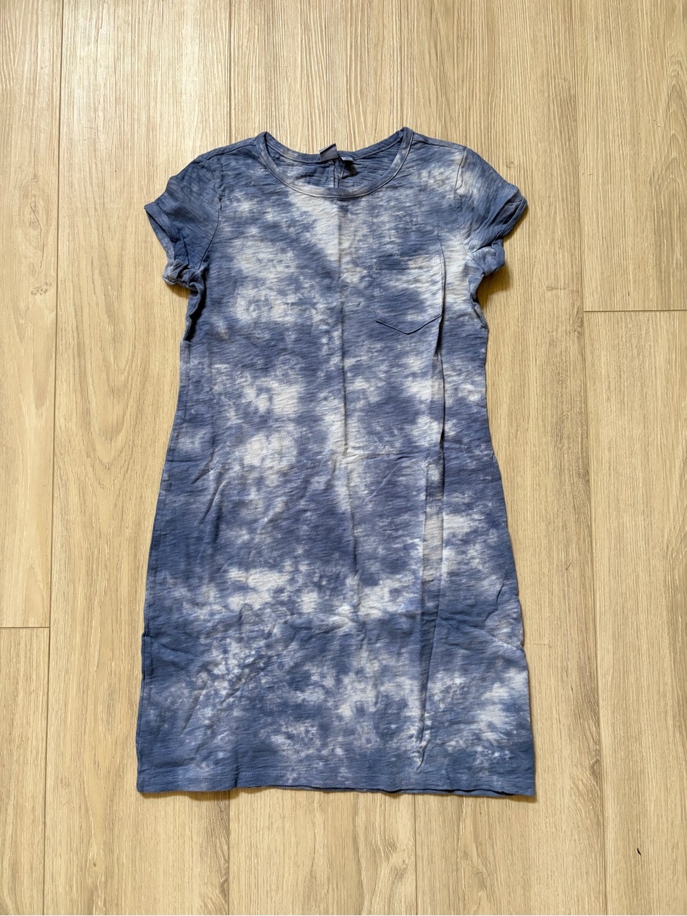 (NWT) GAP Blue and White Tie-Dye Tee Dress